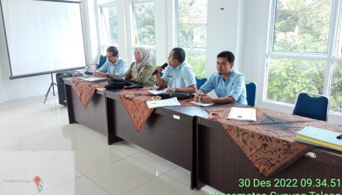 Tingkatkan SDM dan Pembangunan, Kecamatan Gunung Talang Lakukan Evaluasi APB Nagari