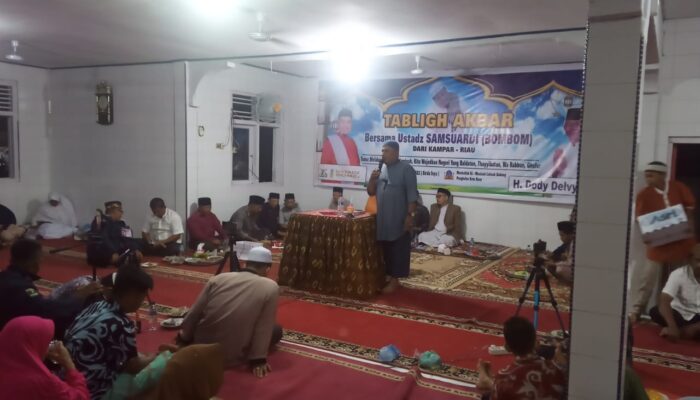 Datangnya Tahun Baru Masehi 2023, Pengurus Musala Al-Mauizah Lakuak Gadang Gelar Tablig Akbar