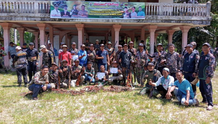 11 Klub Penembak Basmi 523 Ekor Tupai di Nagari Sungai Asam