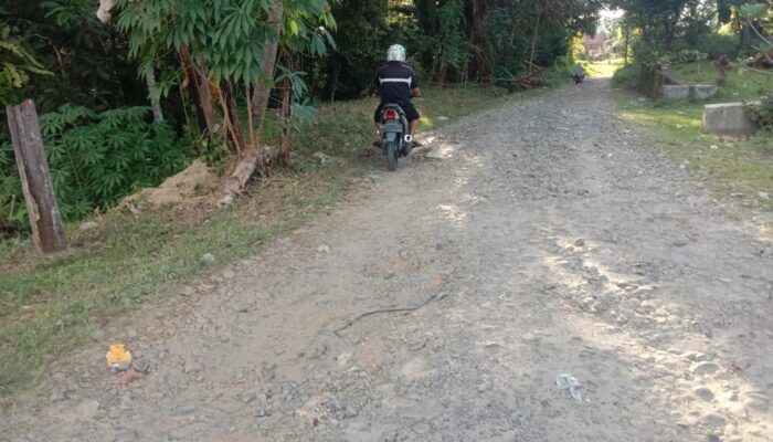 Tingkatkan Perekonomian, Masyarakat Baringin Dambakan Jalan Diaspal