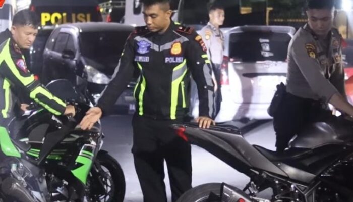 Satlantas Polresta Padang Kandangkan 23 Unit Kendaraan