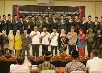 Usai Dilantik, Ini Pesan Khusus Wabup Yulian Efi dan Ketua DPRD Zigo Rolanda Kepada 35 PPK Pemilu se-Solok Selatan