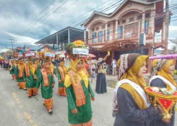 Pawai Atraksi Budaya Solok Selatan, Ragam Budaya Hiasi Mata dan Jalanan