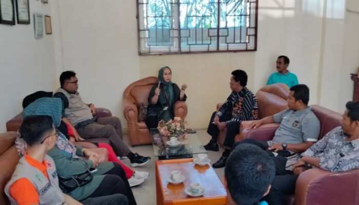 BPBD Pasaman dan Wali Nagari Limo Koto Lakukan Survei IKM