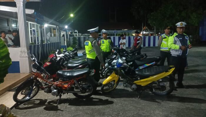 Polres Agam Amankan 20 Unit Sepeda Motor