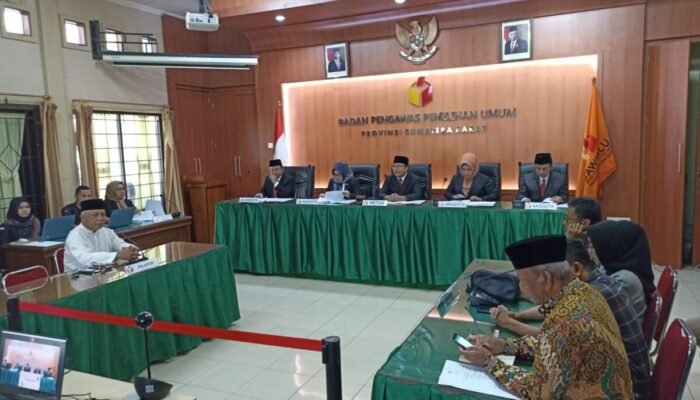 Bawaslu Putuskan KPU Sumbar Tidak Terbukti Lakukan Pelanggaran
