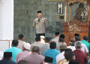 Jumat Curhat di Masjid Raya Koto Tangah, Ini Penyampaian Kapolda Sumbar!