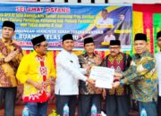 Anggota DPR RI Jhon Kenedy Azis Serahkan Bantuan RKB untuk MTsS Aur Malintang