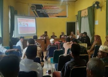 BPN Kota Pariaman Gelar Rakor Persiapan Pelaksanaan PTSL