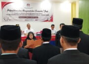 20 Orang PPK Se-Kota Pariaman Dilantik