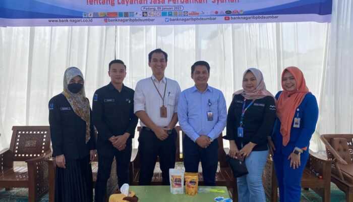 Bank Nagari Cabang Syariah Padang Komitmen Dukung UMKM Naik Kelas