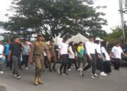 Kemenag Solok Selatan Gelar Gerak Jalan Kerukunan