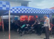 360 Unit Sepeda Motor Tanpa Pelat Nomor Dikandangkan, Dirlantas Polda Sumbar: Tilang Manual Masih Diterapkan