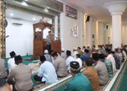 Salat Jumat di Masjid Raya Nurul Iman, Ini Pesan Kapolda!