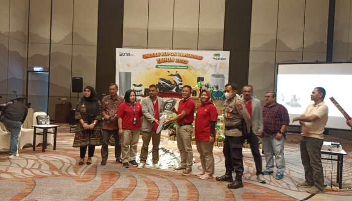 Pegadaian Area Padang Beri TV Hingga Motor untuk Nasabah