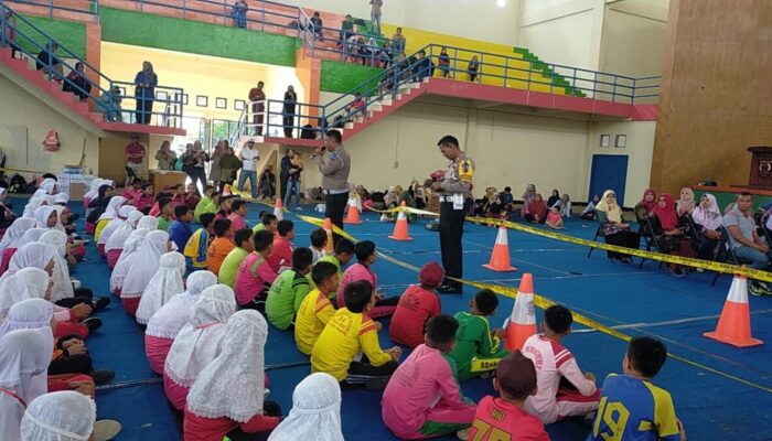 Satlantas Agam Gelar Kampanye Budaya Tertib Berlalulintas