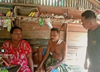 Mengidap Tumor, Asrizal Warga Korong Kampung Surau Terpaksa Pulang Kampung