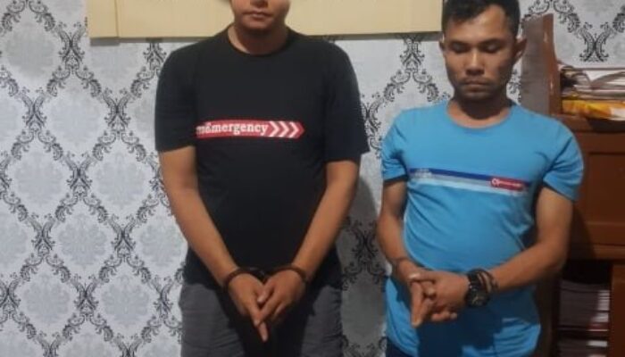 Resnarkoba Polres Pariaman Amankan Dua Pelaku Sabu