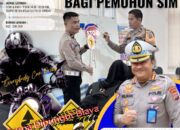 Mantap! Ditlantas Polda Sumbar Berikan Bimbingan Bagi Pemohon SIM Gratis
