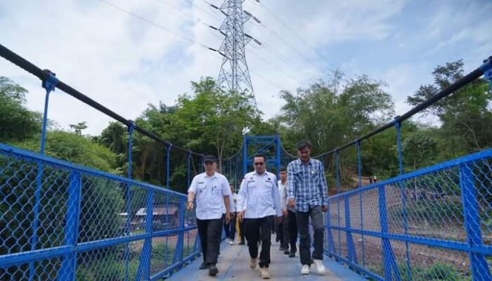 Tujuh Tahun Penantian, Jembatan Tapian Kelambu Akhirnya Diresmikan Bupati Eka Putra