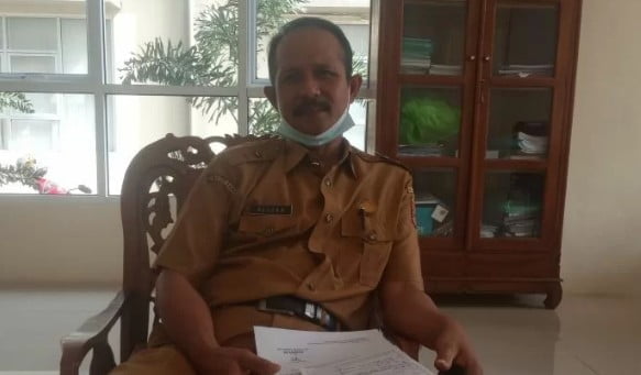 Sekretaris Dinas Prindag Naker Kabupaten Agam, Aguska Dwi Fajra.