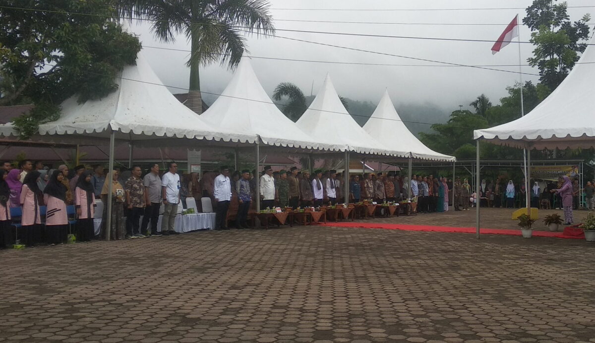 Saat pelaksanaan Musrenbang Kecamatan KPGD 2024 berlangsung di Kantor Camat KPGD, Solok Selatan, Jumat (23/2). KIKI NOFRIJUM