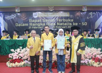 Kisah Dua Mahasiswa ITP Peraih Medali Emas, Perak, Dan Perunggu Kompetisi Sains Pelajar Nasional Mahasiswa Tingkat Nasional Tahun 2023