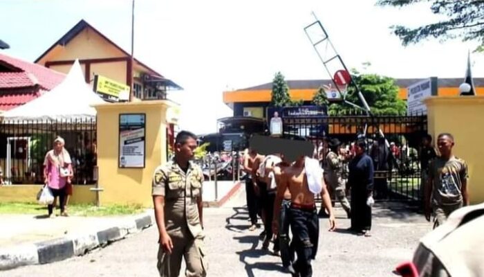 Siap-siap Mau  “Perang”, 45 Remaja Tanggung Dimankan Polresta Padang