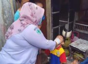 Para Lurah Bersama Babinsa, Babinkhamtibmas Wilayah Padang Timur  Tinjau Program Crash Polio