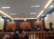 Diduga Korupsi Kegiatan Rehabilitasi Papan Panjat, Tiga Terdakwa Terpaksa Duduk di Kursi Pesakitan