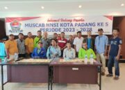 Ginno Irwan Terpilih Secara Aklamasi Jadi Ketua HNSI Kota Padang