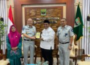 Jasa Raharja Sumbar Audiensi dengan Bupati Padang Pariaman