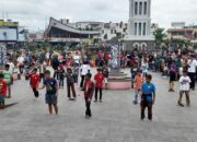 Ratusan Peserta Ikut Ambil Bagian dalam Festival Lato-Lato di Jam Gadang