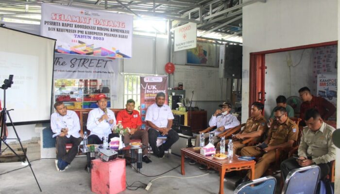 PMI Pasaman Barat Gelar Rakor Komunikasi dan Kehumasan