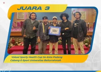Tim Voli ITP Runner Up Turnamen Baiturrahmah Vokasi Sporty Health Cup Se-Kota Padang 2023