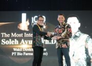 Wakil Dirut Bio Farma Raih Penghargaan “The Most Intelligence CIO” iCIO Awards