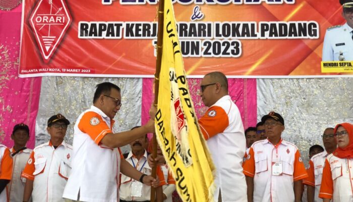 Pengurus Orari Lokal Padang Masa Bakti 2021-2024 Dikukuhkan