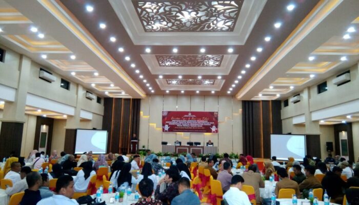 KPU Lima Puluh Kota Gelar Orientasi Tugas dan  Bimtek Pertanggungjawaban Keuangan Sekretariat PPK dan PPS Pada Pemilu 2024