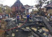 Si Jago Merah Landa Kawasan Saribu Rumah Gadang, 4 Rumah Hangus Tak Bersisa