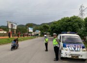 Antisipasi Balap Liar, Satlantas Polres Sijunjung Laksanakan Patroli
