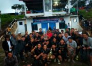 Turnamen Pespa Cup 2023 di Nagari Nan Limo Resmi Ditutup, Tim Matur Putra Pertahankan Piala Bergilir