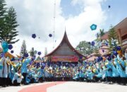Siswa SMAN 3 Solsel Gelar Acara Perpisahan bak Seremonial Wisuda