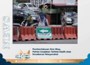 Pemberlakuan One Way, Polres Padang Panjang Ucapkan Terima Kasih atas Kesabaran Masyarakat