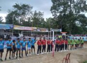 Bupati Pasbar Buka Tournament Volley Ball KTSB CUP III Jorong Bandar