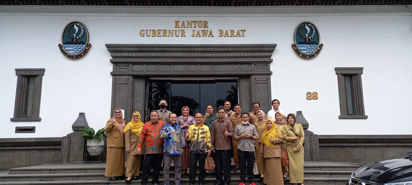 Komisi V DPRD Sumbar saat studi banding ke Provinsi Jawa Barat