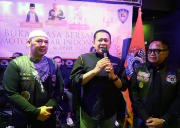 Basko Hadiri Buka Bersama Komunitas MBI dan Pemberian Santunan Anak Yatim