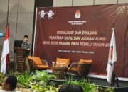 KPU Padang Sosialisasi Perubahan Dapil dan Alokasi Kursi