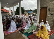 Jemaah Masjid Jami’ Nagari Padang Air Dingin Laksanakan Idulfitri Sabtu 22 April 2023