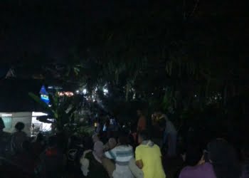 Waspada Peringatan Tsunami, Ratusan Warga Aia Bangih Padati Perbukitan