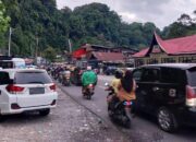 Jalan Raya Padang Bukitinggi Ramai dan Lancar pada Hari Terakhir Penerapan One Way
